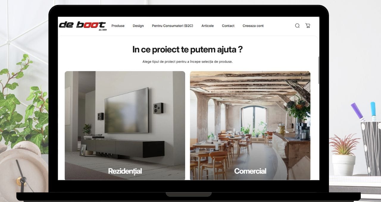 Magazinul deboot.ro