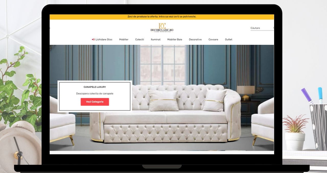 Magazinul decorclasic.ro