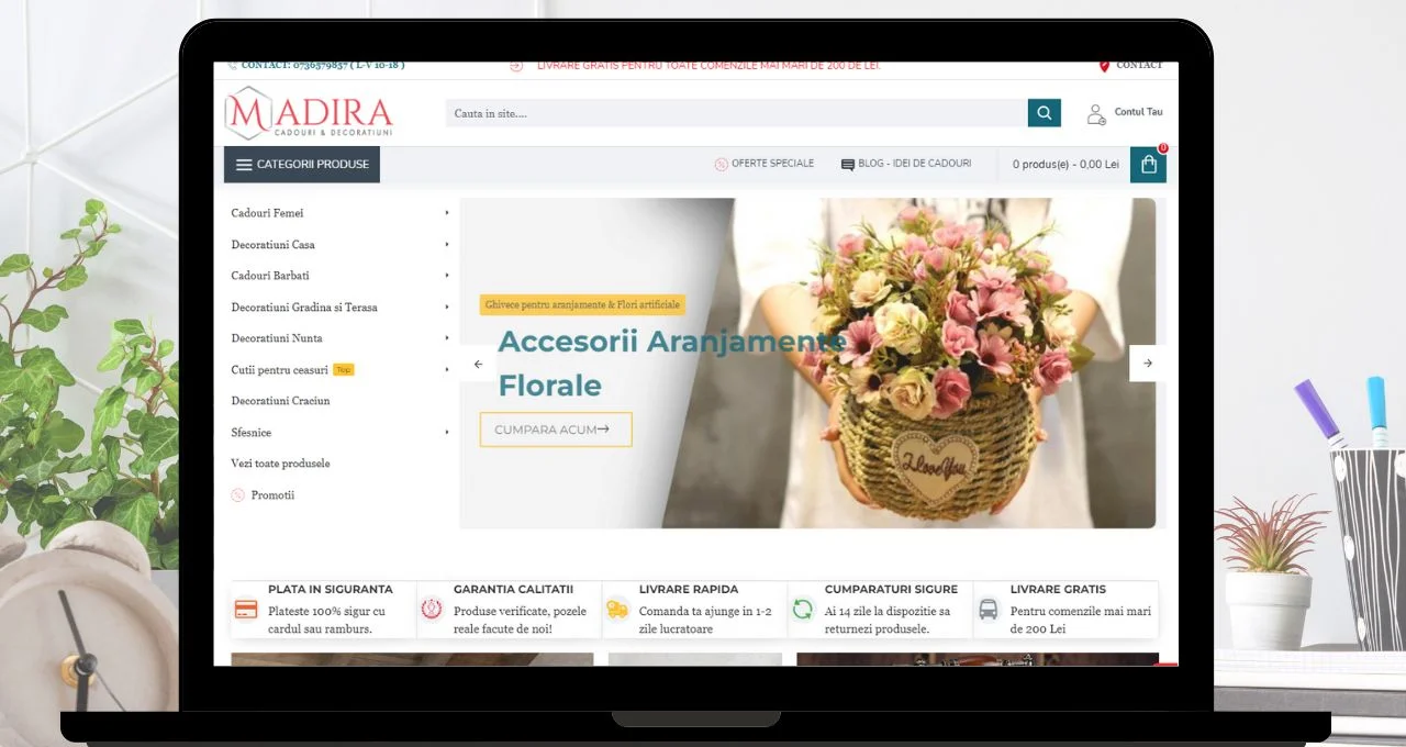 Magazinul madira.ro