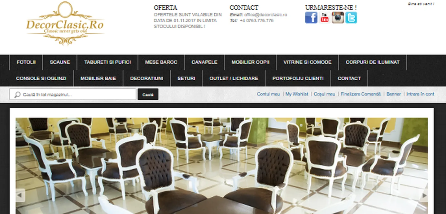 DecorClasic, varianta veche