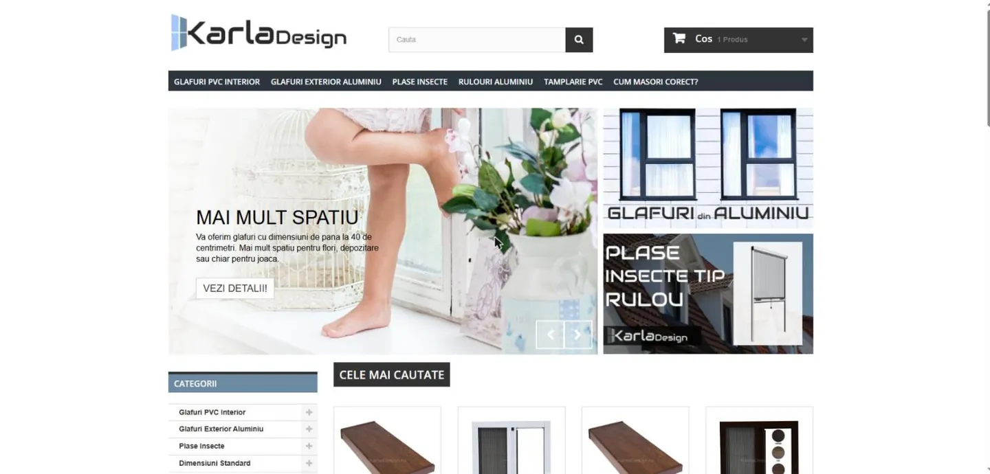 Karla Design, varianta veche