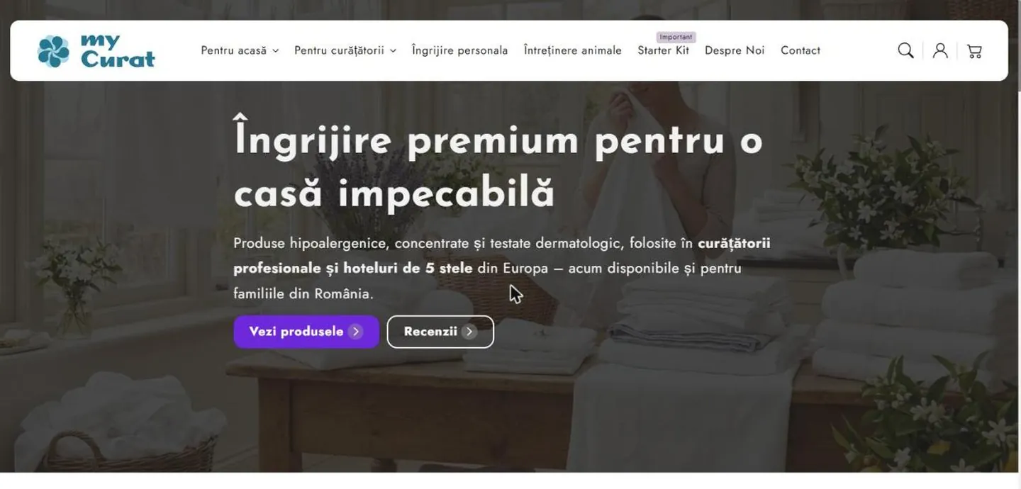 MyCurat: Detergenți profesionali italieni